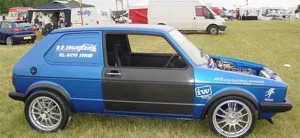 Volkswagen Golf con motore dell'Hayabusa!