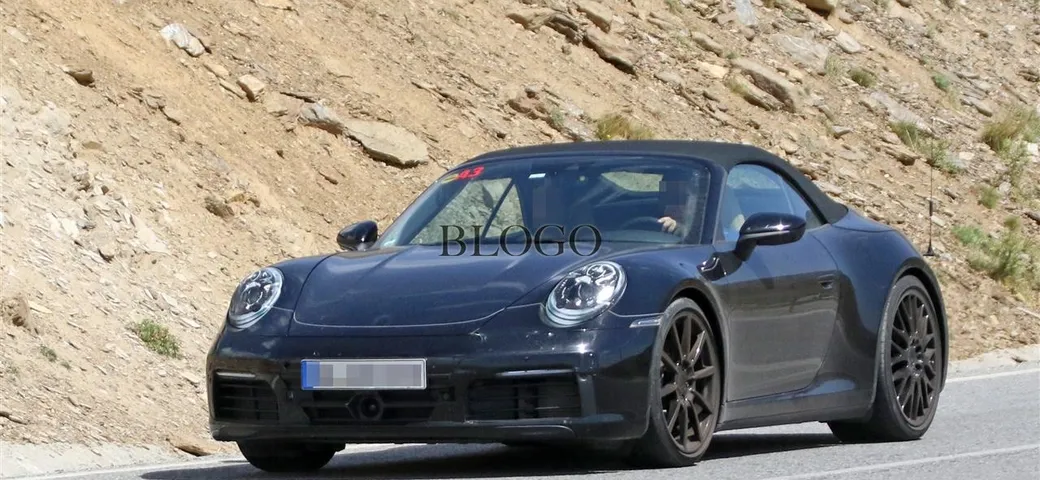 Porsche 911 Cabrio 2018: nuove foto spia