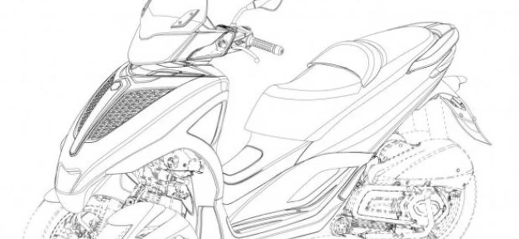 Piaggio: le bozze dei nuovi Zip e MP3?