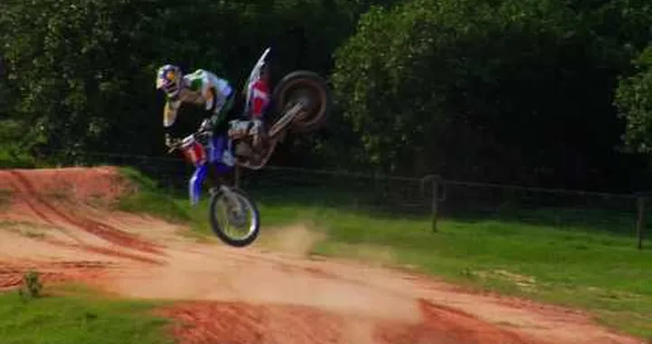 James Stewart heli shoot and backyard riding session