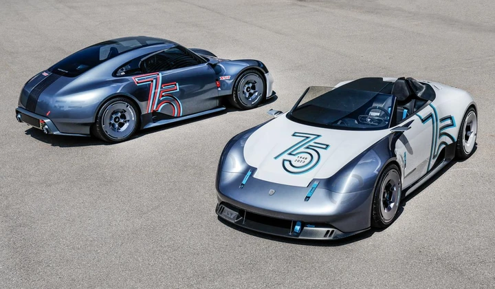 Porsche Vision 357 Speedster: a Goodwood debutta la nuova concept car elettrica [FOTO]