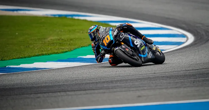 Qualifiche Moto2, Luca Marini davanti a tutti a Motegi