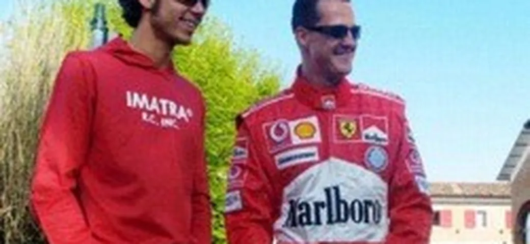 Rossi in Ferrari: frenata improvvisa?