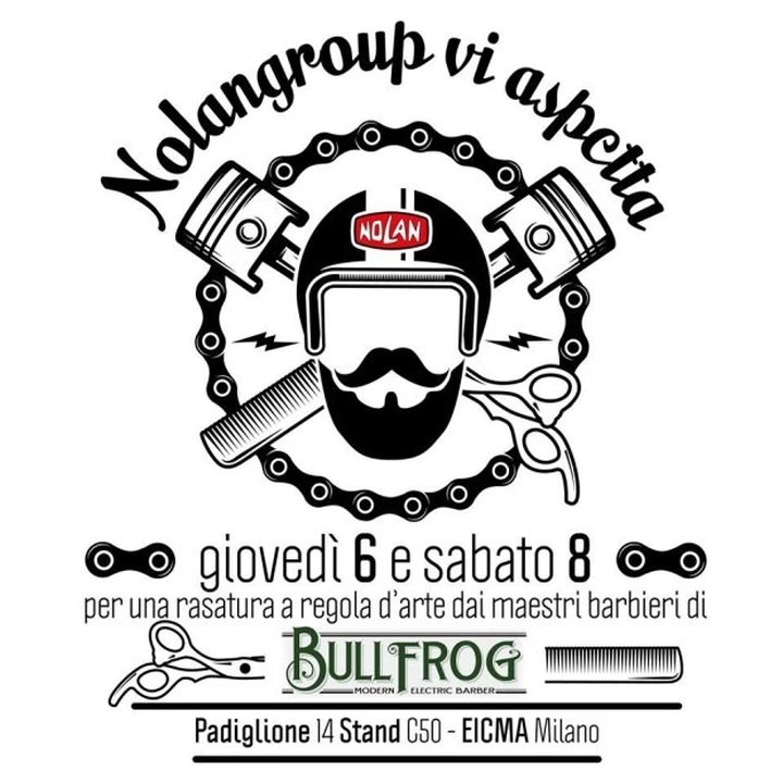 Nolan e Bullfrog fanno barba e baffi ai visitatori di EICMA