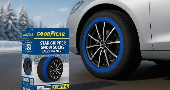 Calze da neve Goodyear Stargripper in offerta: praticità e sicurezza a 39,99 euro
