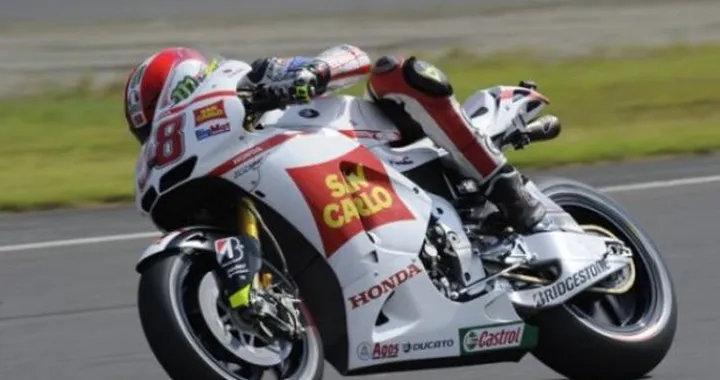 MotoGP: Marco Simoncelli è salito sulla RC213V a Motegi. "Finalmente l'ho provata"