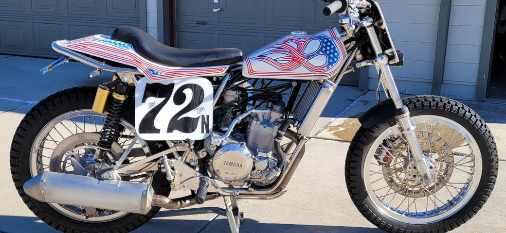 Yamaha WR450 Street Tracker di Ted Gail: un gioiello da corsa per la strada