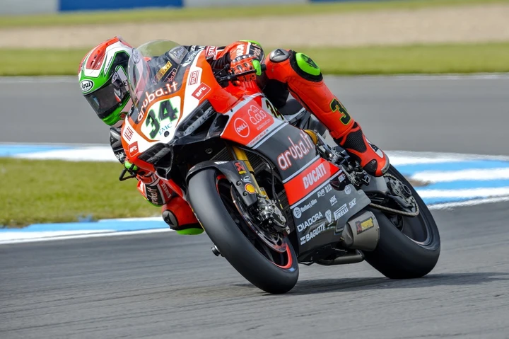 SBK Donington, Giugliano: 