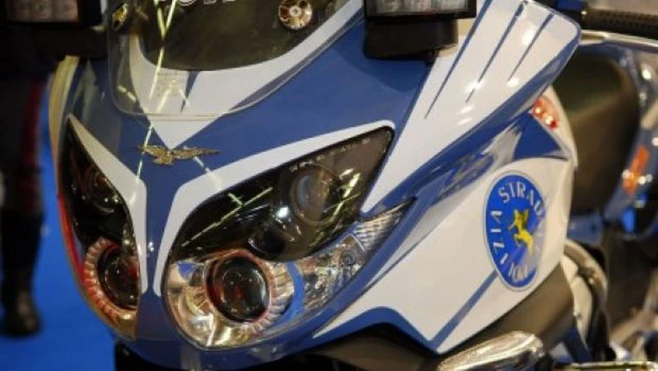 Guzzi Norge 1200 della Polizia di Stato