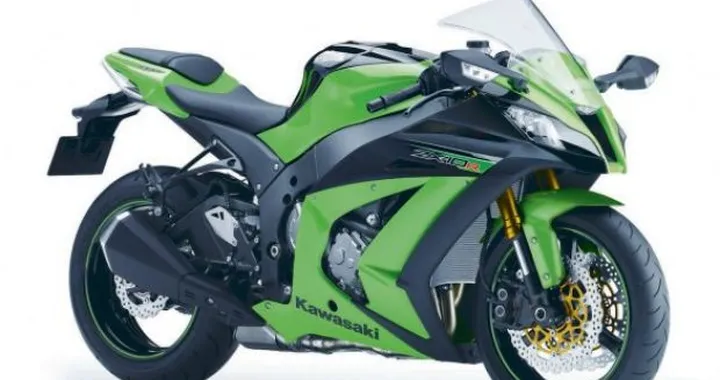 Kawasaki Ninja ZX-10R 2013 in verde e nero