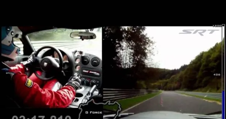 Dodge Viper ACR: il video del giro in 7'12" al Nürburgring