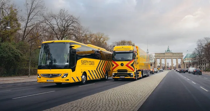 Mercedes-Benz sostiene l'iniziativa tedesca per la sicurezza stradale