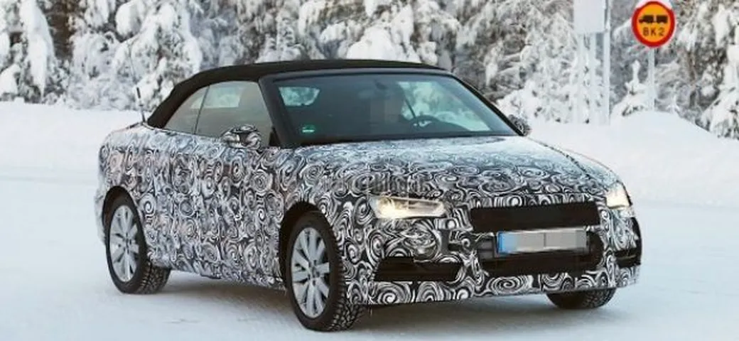 Audi A3 Cabriolet: prime foto spia dell'Audi S3