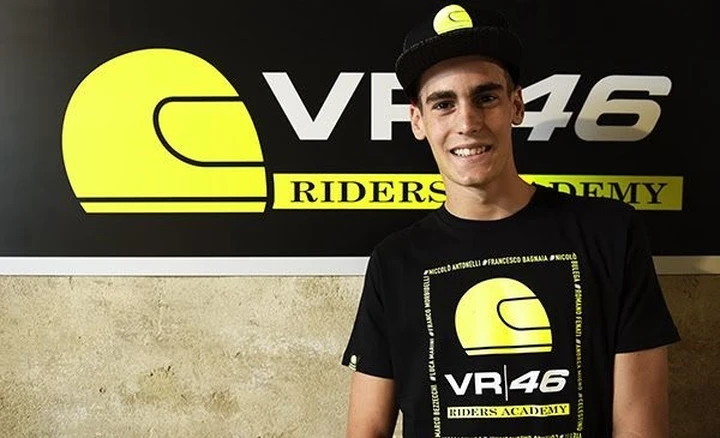 Stefano Manzi nella VR46 Riders Academy