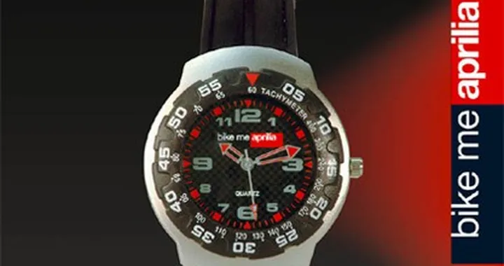 Vinci l'orologio Bike Me Aprilia