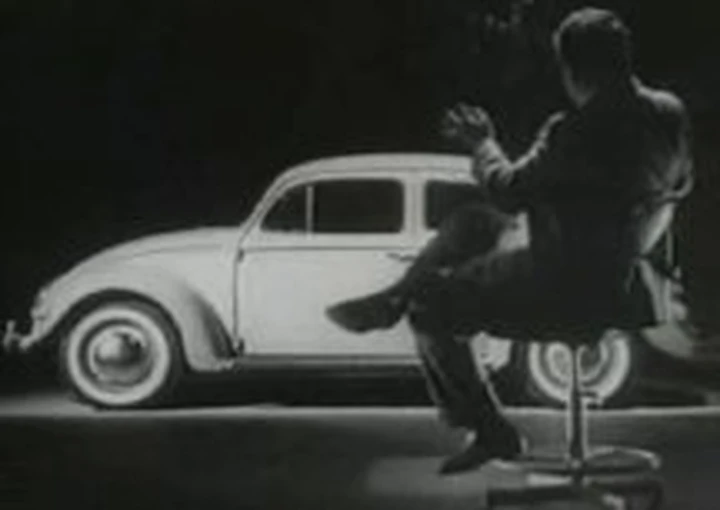 Pubblicità Volkswagen: Maggiolino M.Y. '58