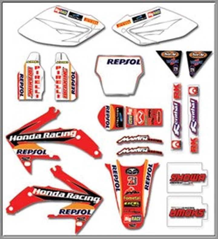 Kit grafiche Honda Racing