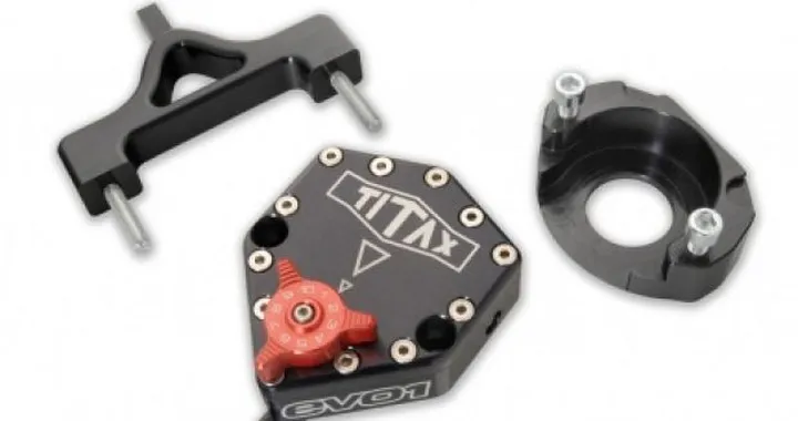 Ammortizzatore di sterzo regolabile Titax