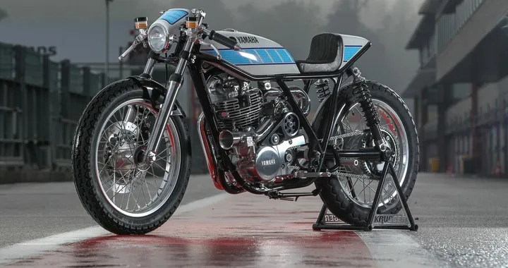 Krugger SR400 "Yardbuilt" omaggio al meccanico di Rossi