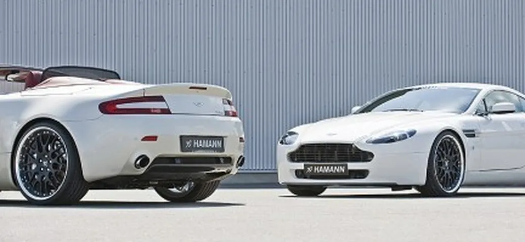 Hamann e la sua Aston Martin Vantage: troppo bella, anche per i tuning