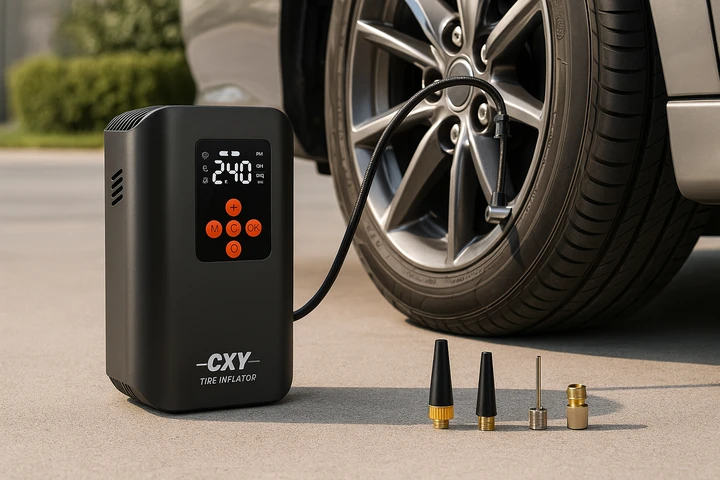 Compressore portatile 7500mAh in offerta: praticità e autonomia a prezzo bomba