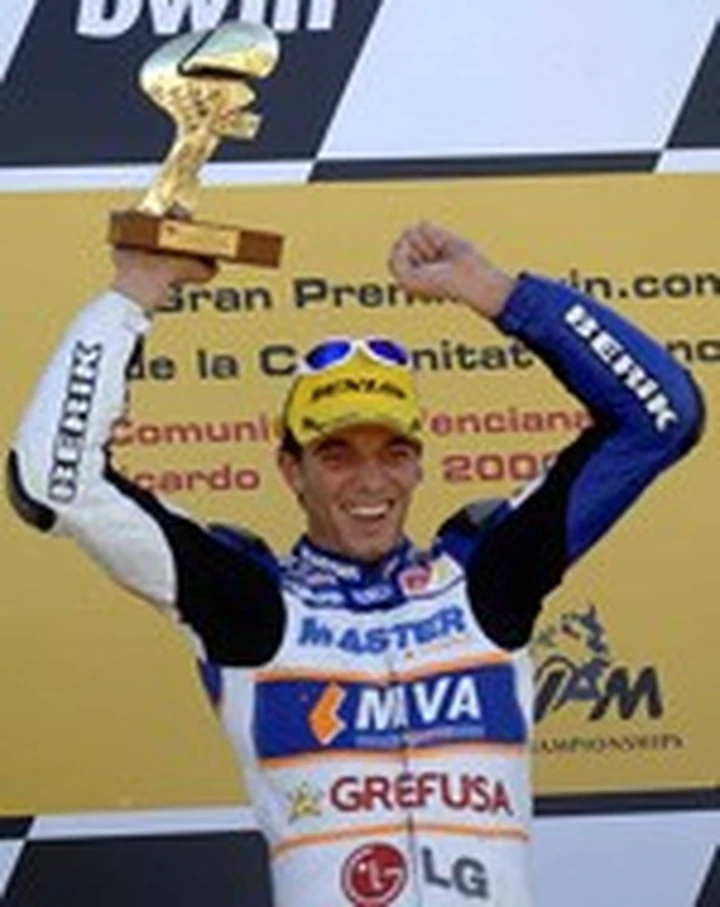 Alex De Angelis rinnova con Aprilia