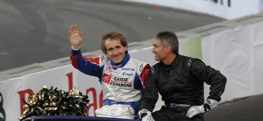 Mick Doohan e Travis Pastrana al Race Of Champions: 