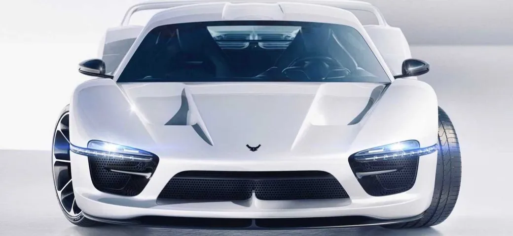 Una Ferrari F50, ma immaginata nel 2021