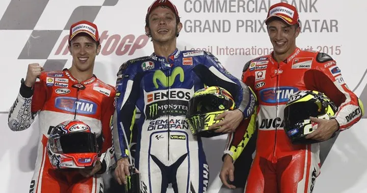Pagelle MotoGP Qatar: Rossi, Dovizioso, Iannone i “tre moschettieri” d’Italia. E che Ducati!