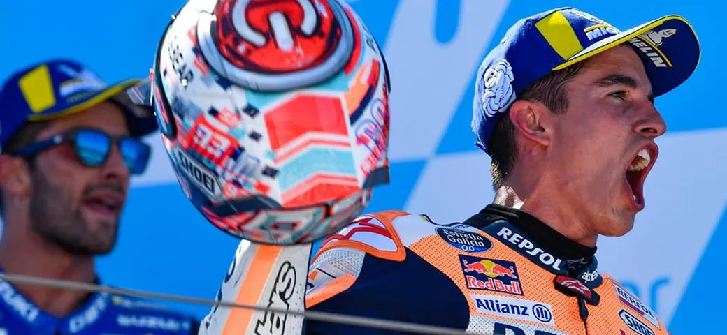 Aragon, vince Marquez: 