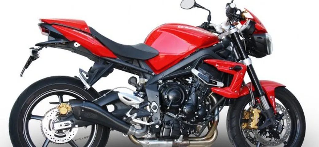 Scarico EXAN X-Black EVO per Triumph Street Triple