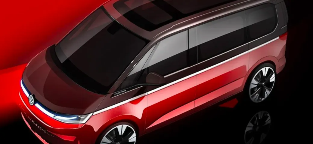 Un nuovo teaser della Volkswagen T7 Multivan 2022