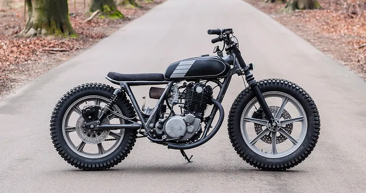 Yamaha SR500 "Squared" by Pancake Customs