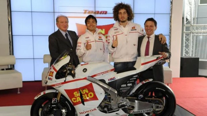 MotoGP: presentato a Monza il Team San Carlo Honda Gresini 2011