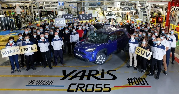 Toyota Yaris Cross: iniziata la produzione a Valenciennes