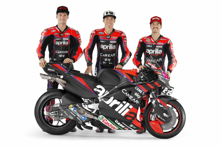 Aprilia presenta il Team Racing MotoGP 2023