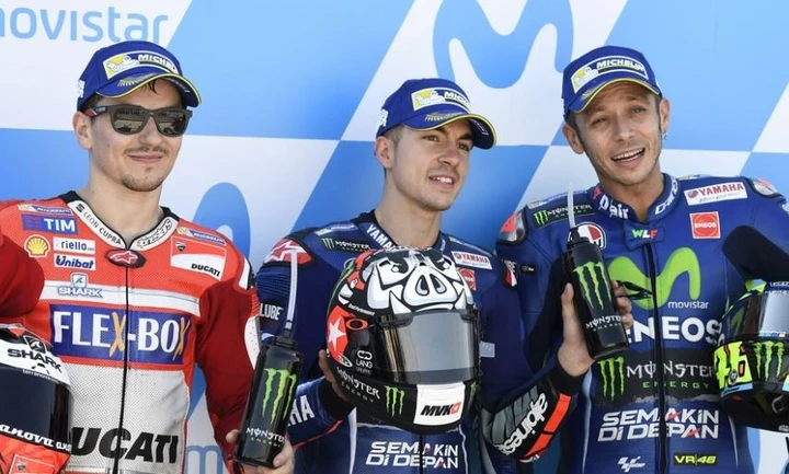 MotoGP Aragon 2017 : pole di Vinales su Lorenzo e Rossi, Marquez KO [FOTO]