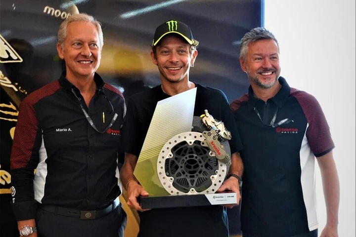 Valentino Rossi premio Brembo