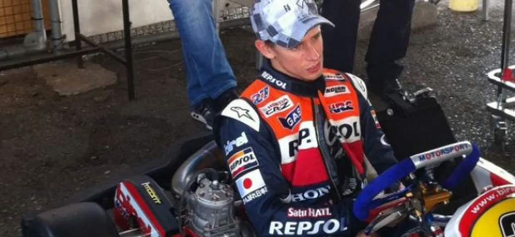 MotoGP: Casey Stoner sui Kart a Lonato del Garda