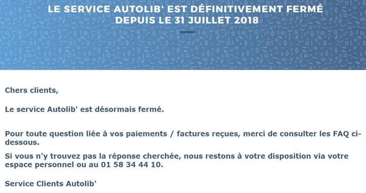 Parigi: chiude Autolib, il car sharing elettrico