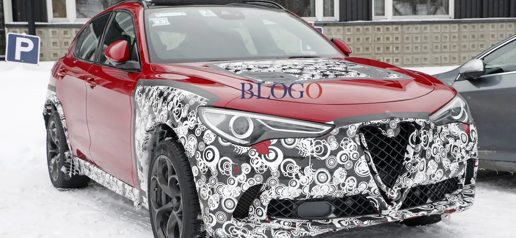Alfa Romeo Stelvio: foto spia del restyling