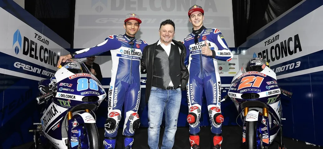 Gresini svela il team Moto3 2017