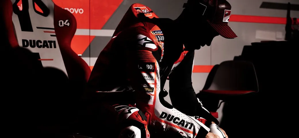 Dovizioso sulla caduta: 