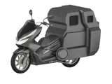 Scooter o mini-casa? Il nuovo brevetto cinese che sfida ogni logica