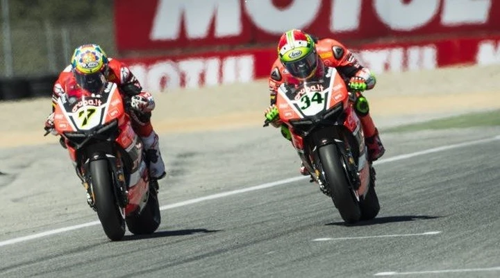 SBK Laguna Seca: piloti Ducati soddisfatti del podio