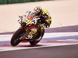 Andrea Iannone, caduta e spavento a Vallelunga