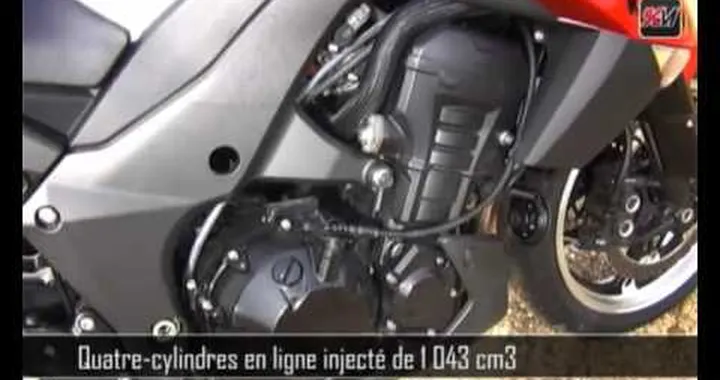 Essai Kawasaki Z1000 2010 - 100% Moteur