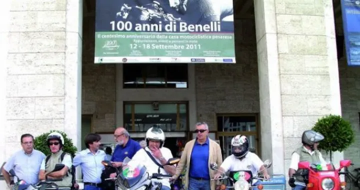 Raid Benelli Europa per onorare i 100 anni della Benelli