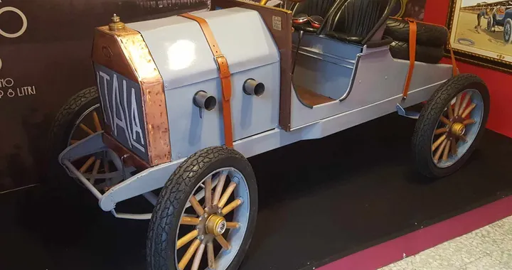 L'Itala di Cagno, vincitrice della prima Targa Florio, torna sul circuito come opera d'arte