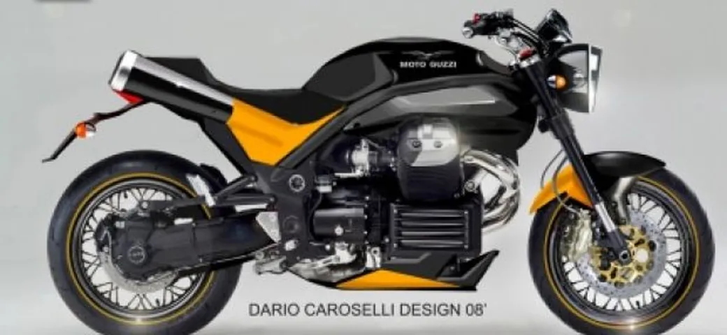 Moto Guzzi restyling by Dario Caroselli